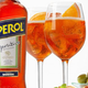 aperol spritz with snacks